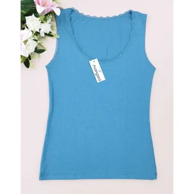 Вълнен корсаж с широка презрамкаи дантела - Авангард 116