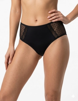 Дамска бикина Ивон с прозрачни детайли