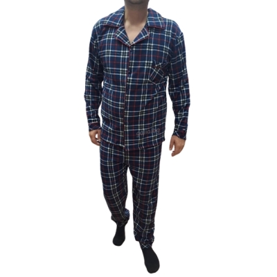 Мъжка ватирана пижама с копчета - мод 295