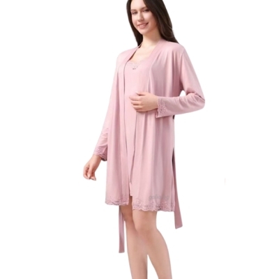 Дамски комплект - нощница и халат 