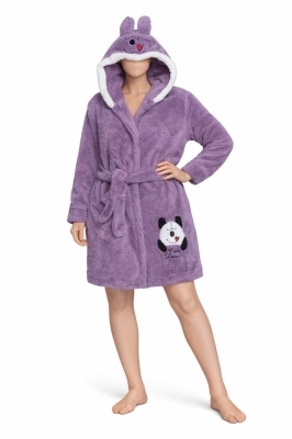 Домашен дамски халат - Панда