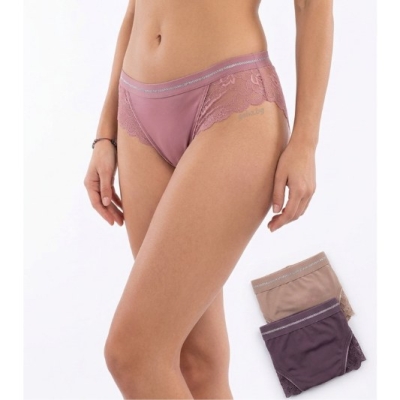 Сет дамски бикини с красива дантела- мод 5789