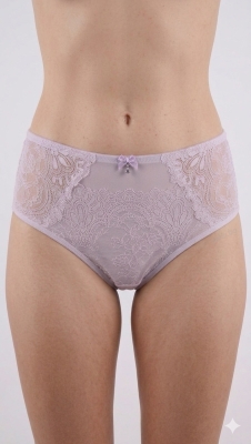 Луксозна дамска бикина "Пепел от рози" с нежна дантела