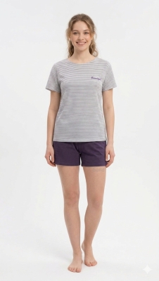 Дамска пижама от две части "Casual Stripes"