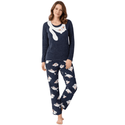 Дамска пижама от полар