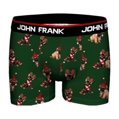 Мъжки боксер с коледен мотив - John Frank