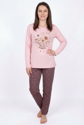 Дамска памучна пижама - Златев