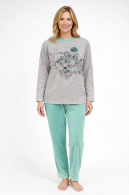 Ватирана дамска пижама