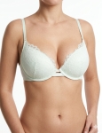Дантелен Push-Up сутиен с „ръчичка“ за перфектно деколте - чашка B