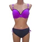 Бански от две части с твърда чашка C и бикина