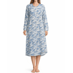 Дамска нощница с дълъг ръкав от памук- Петков