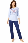 Дамска пижама -Пеперуда - Иватекс 4292