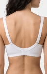 Класически бял сутиен с дантела – максимална опора и елегантност- чашка Е