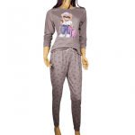 Памучна дамска пижама - 3922-1