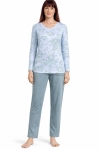 Дамска пижама -памук Иватекс 4243