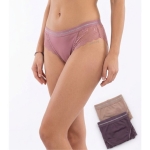 Сет дамски бикини с красива дантела- мод 5789