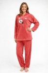 Мека дамска пижама - велсофт 71138