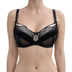 Елегантен сутиен с полумека чашка D 