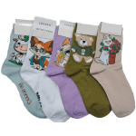 Сет дамски чорапи - Животни