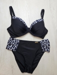Дамски бански от две части с  принт - Авангард
