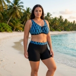 Бански от две части с боксер- Авангард - 37